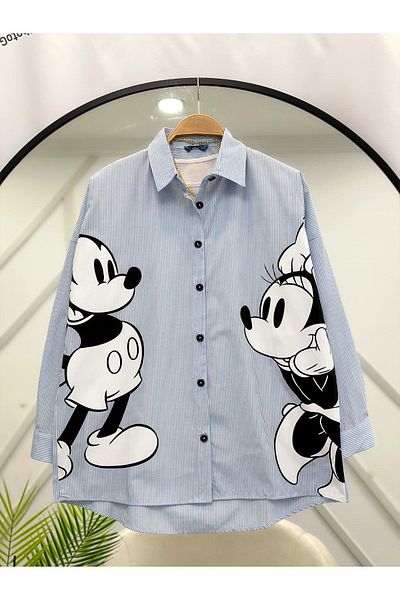 YEDİLALE Cămașă SPORT MICKEY CHARACTER [80 cm medie]