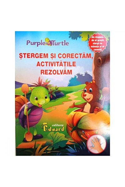 Eduard Ștergem și corectăm, Activitatea. Rezolvăm