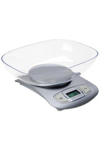 adler Cantar de bucatarie Adler AD 3137s, Display LCD, 5kg (Argintiu)