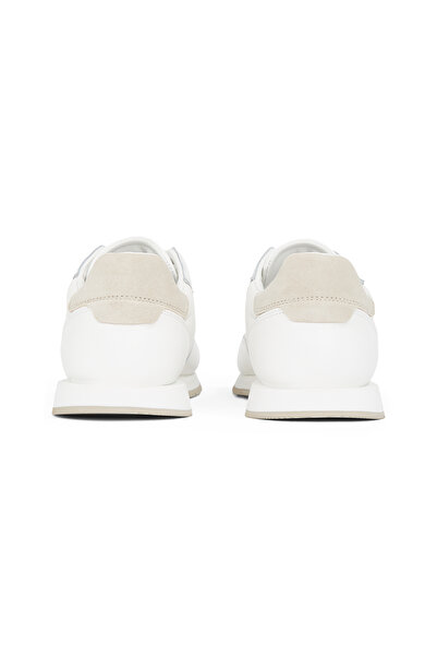 Calvin Klein Calvin Klein Men White Low Top Lace Up Tmbl Sneakers