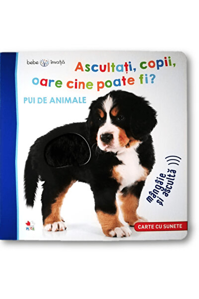 Litera Copilul învață. Ascultați, copii, cine ar putea fi? Pui de animale