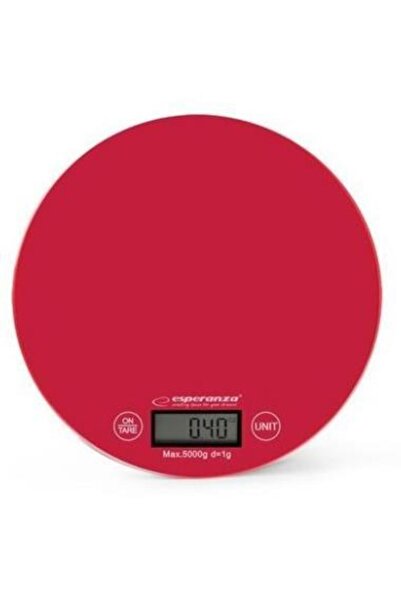 ESPERANZA Esperanza Mango Kitchen Scale EKS003R, 5kg (Red)