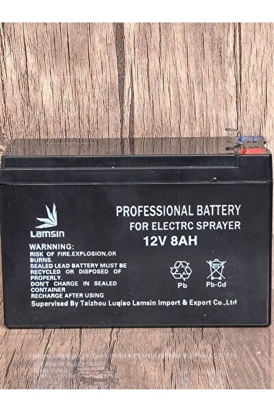 Lamsın Şarjlı İlaçlama pompa aküsü sırt pompası AKÜ