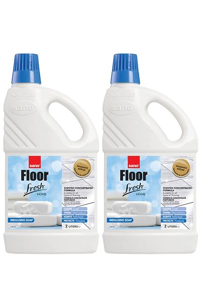 Sano Floor Fresh Soap cleaner, 2L X 2