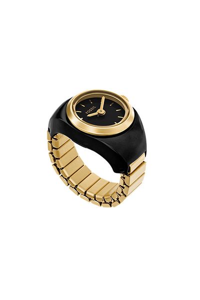 Fossil Watch Schwarze Damen-ringuhr Es5413