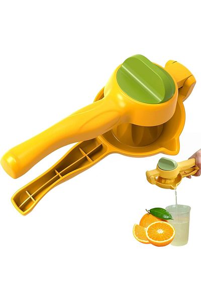 COOYA Lemon and Lime Juicer, Squeezing Bowl Grapefruit and Pomegranate Hand Rotary Juicer