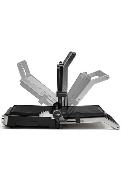 Kenwood Health Grill, 2000w, Adjustable Grill Positions, 180 Degree Opening Grill, Hgm80.000ss,steel