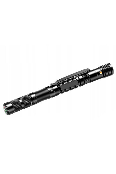 Depox Taktické pero IdeallStore, Commando Specialist, multifunkčné, hliníkové, 13,5 cm, čierne