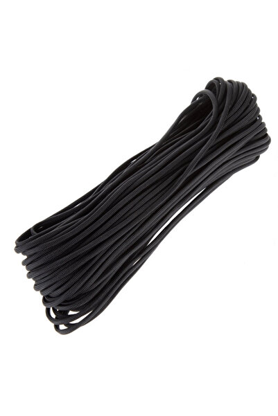 Depox Prémiová paracordová šnúra, IdeallStore, čierna, 30 m
