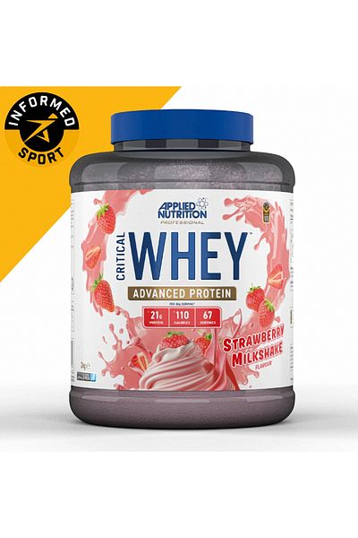 applied nutrition Strawberry Flavored Critical Whey Protein 2000 Gr