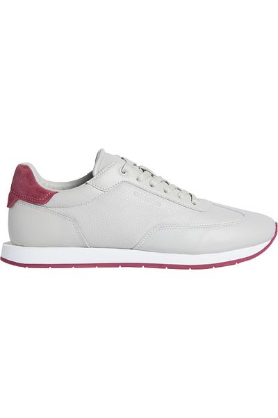 Calvin Klein Men Moon Struck/Burnt Russet Low Top Lace Up Tmbl Sneakers