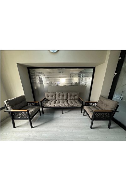 adımshops MİAMİ 3+1+1 MELİSA Balkon-bahçe-kafe Çay Seti Koltuk Oturma Takımı-...