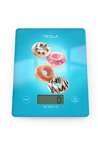 TESLA Cantar de bucatarie Tesla KS100BL, 5 kg (Albastru)
