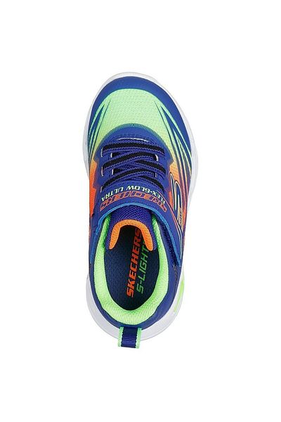 SKECHERS Tenisky Skechers S Lights-flex-glow, Modré, Dětské
