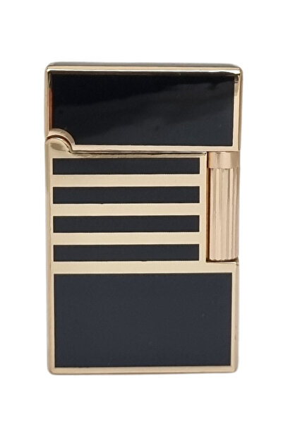 Vindiesel Soft Flame Siyah-Gold Desenli Çakmak - TR7685