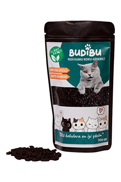 BUDİBU Kumu Koku Giderici 300 gr Aktif Karbon