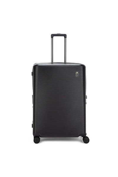 Echolac Ultima 76cm 4 Double Wheel Expandable Check-In Luggage Trolley Dark Chocolate