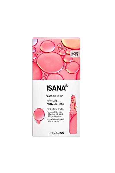 ISANA Love Your Skin Bakım Ampulü Retinol 7x2 ml