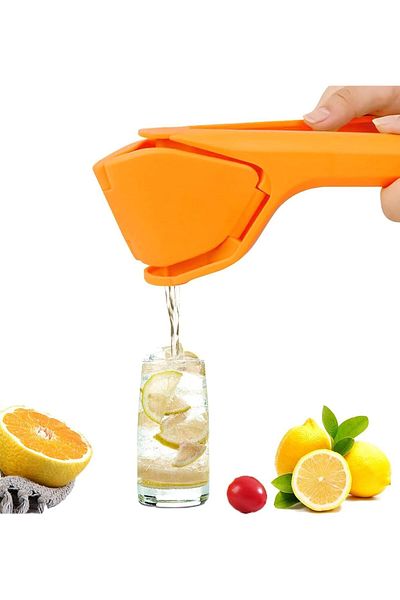 COOYA Lemon Squeezer,Effortless Manual Flat Lime Juicer Squeezer,Folds Design for Saving Space Storage