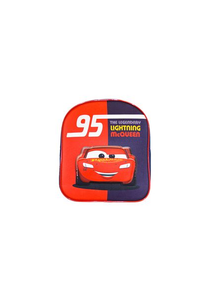 CARS Ghiozdan copii, 30x26x10 cm, 3D, multicolor, bretele intarite si ajustabile, Cars, Disney