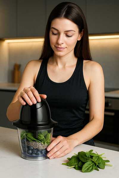 Girist Home 3341 Dört Bıçaklı Fresa Doğrayıcı Rondo