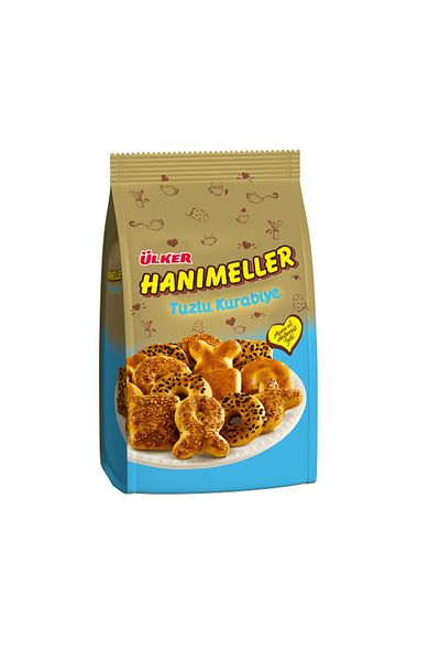 Ülker Honeysuckle Salted Sachet 150 Gr X12 Pieces