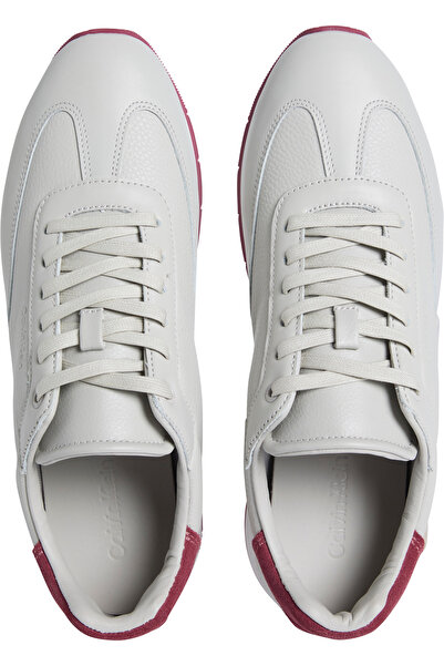 Calvin Klein Men Moon Struck/Burnt Russet Low Top Lace Up Tmbl Sneakers