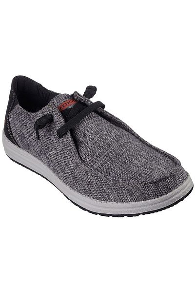 SKECHERS Tenisky Skechers Melson-nela, Šedé, Pánské
