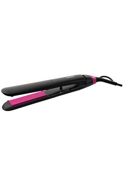 Philips Placa de indreptat parul Philips StraightCare Essential BHS375/00, 2 trepte, 220C (Negru/Roz)