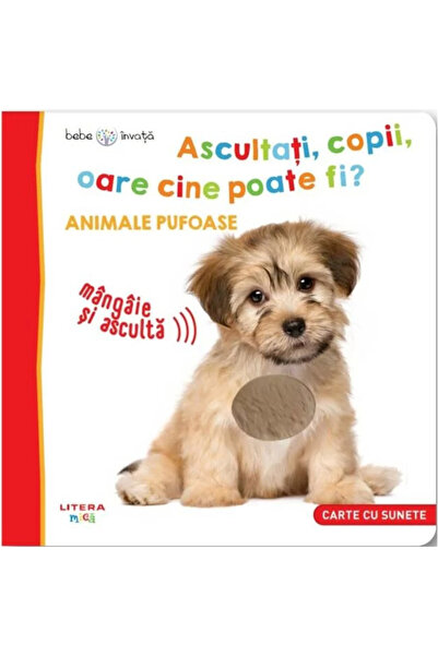 Litera Copilul învață. Ascultați, copii, cine ar putea fi? Animale pufoase
