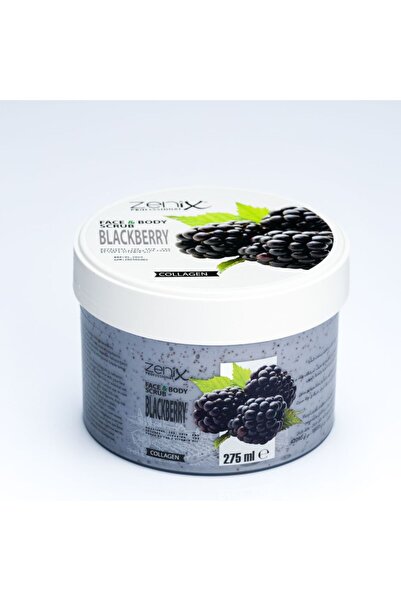 Zenix Face Body Scrub Blackberry 275 ml