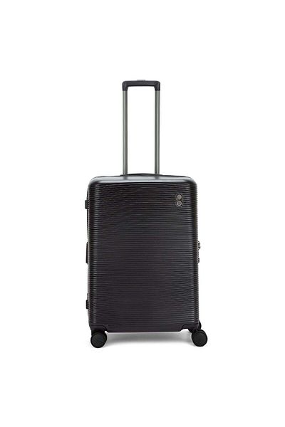 Echolac Ultima 67cm 4 Double Wheel Expandable Check-In Luggage Trolley Dark Chocolate