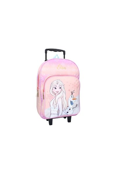 Frozen Multicolored trolley, with two compartments, 45x33x12 cm, adjustable and padded straps, Frozen