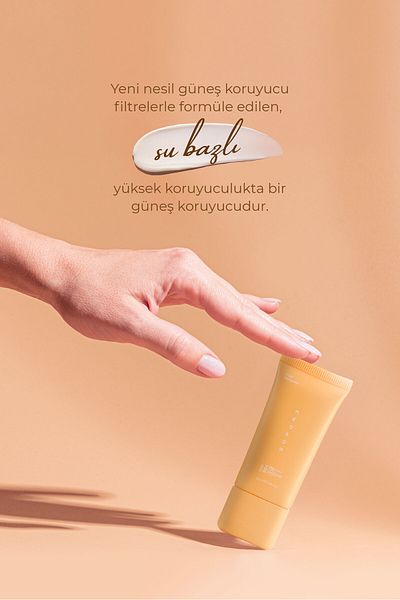 Sopure 50 ml Water Based Sunscreen - All Skin Types Spf50