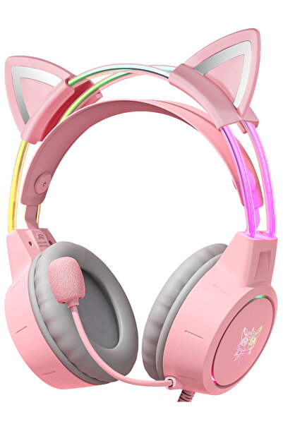 zibo RGB Işıklı Mikrofonlu Gaming Oyuncu Kulaklığı - 3.5mm Jack + USB