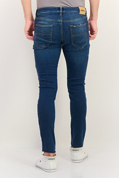 Riders by Lee Men Skinny Fit Washed Stretchable Jeans, Blue