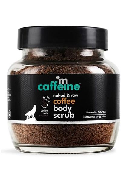 mCaffeine Exfoliating Coffee Body Scrub for Tan Removal & Soft-Smooth Skin | For Women & Men | De-Ta