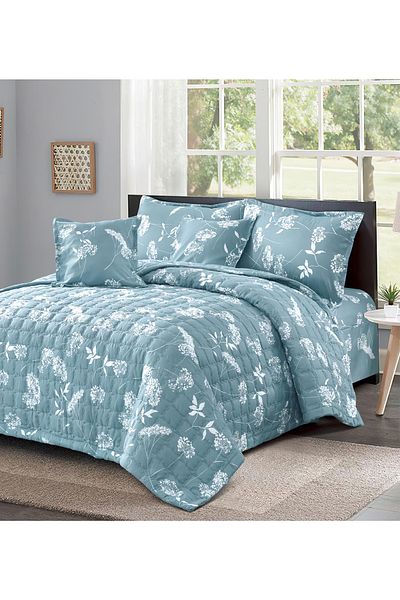 Generic Compressed Comforter Set Twin Size Tow color, 4 Pieces, Single Size 160x210cm G3