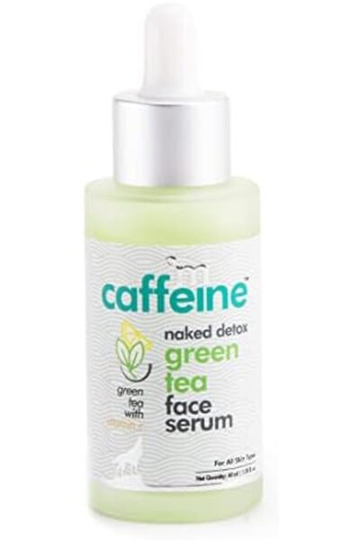 mCaffeine سيروم الوجه Naked Detox بالشاي الأخضر الخالي من البارابين والزيوت ا...