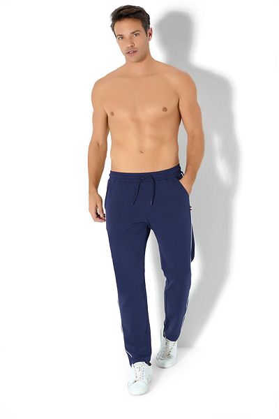 Jiber Ανδρική φόρμα φόρμας Navy Blue με δύο κλωστές 2053