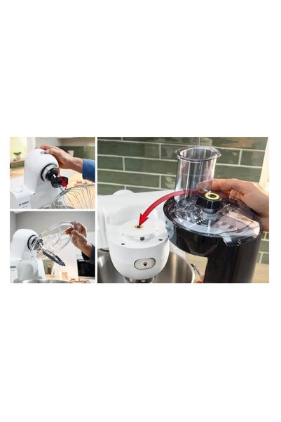 Bosch Robot de bucatarie BOSCH Seria 6 MUMS6EW22, 1600 W, Bol 5.5 l, 7 trepte + Pulse, Mixare planetara 3D