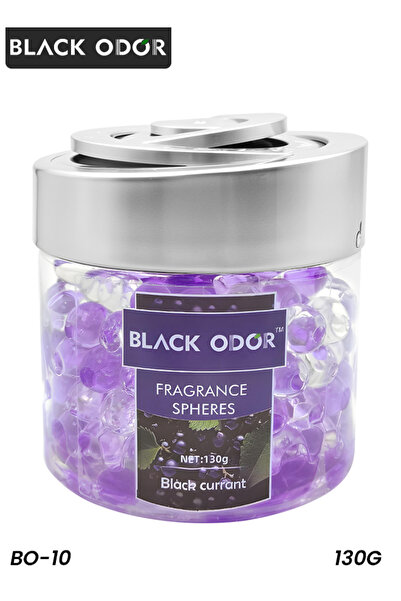 Black Odor معطر جو طويل الأمد برائحة الكشمش الأسود، 130 جرام، للسيارة والمنزل
