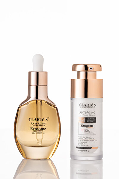 ClartéS Eksozom Krem ve Eksozom Serum 2'li Süper Set
