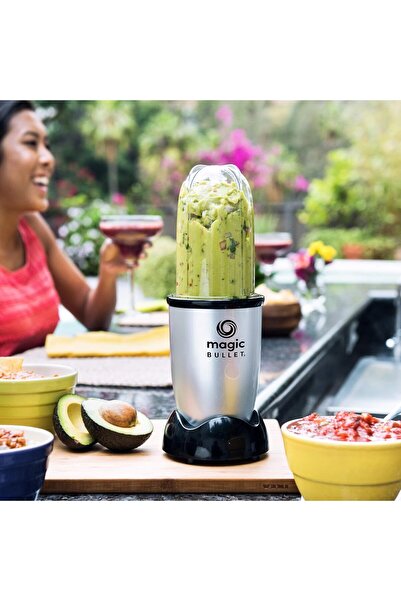 Magic Bullet Elektrikli Mikser MBR03, 200W Kompakt Smoothie Makinesi, Doğrayıcı