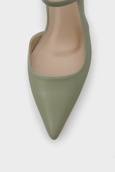 Capone Outfitters Damenschuhe mit mittelhohem Knöchelriemen und spitzer Zehenpartie