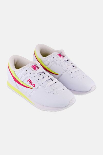 FILA Women Machu Lace Up Outdoor Shoes, White