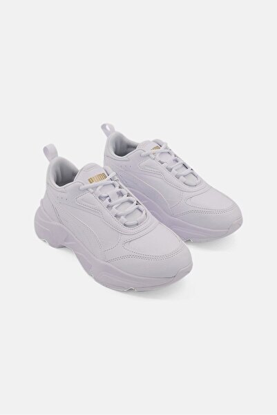 Puma 385279 01 حذاء رياضي نسائي أبيض من كاسيا سل