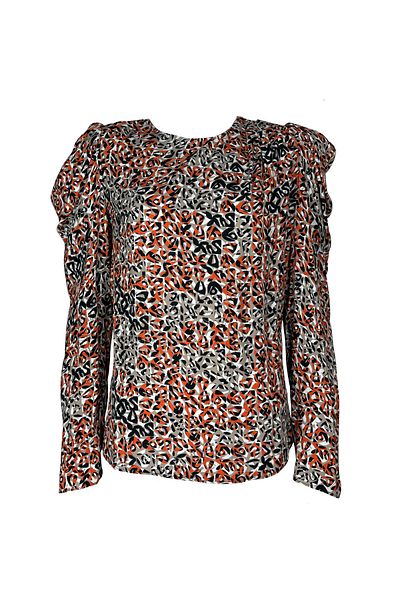 KAMEYA Tile Blouse with Window Detail on the Back