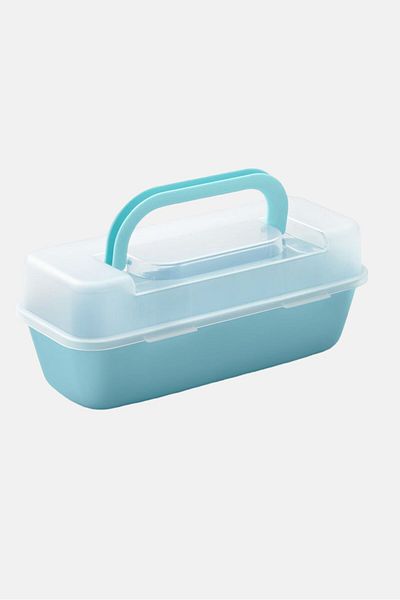 Tchibo Loaf In Form With Lid, Light Blue