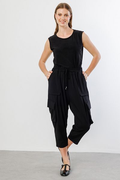 ON Multi-Pocket Trousers with Elastic Waist